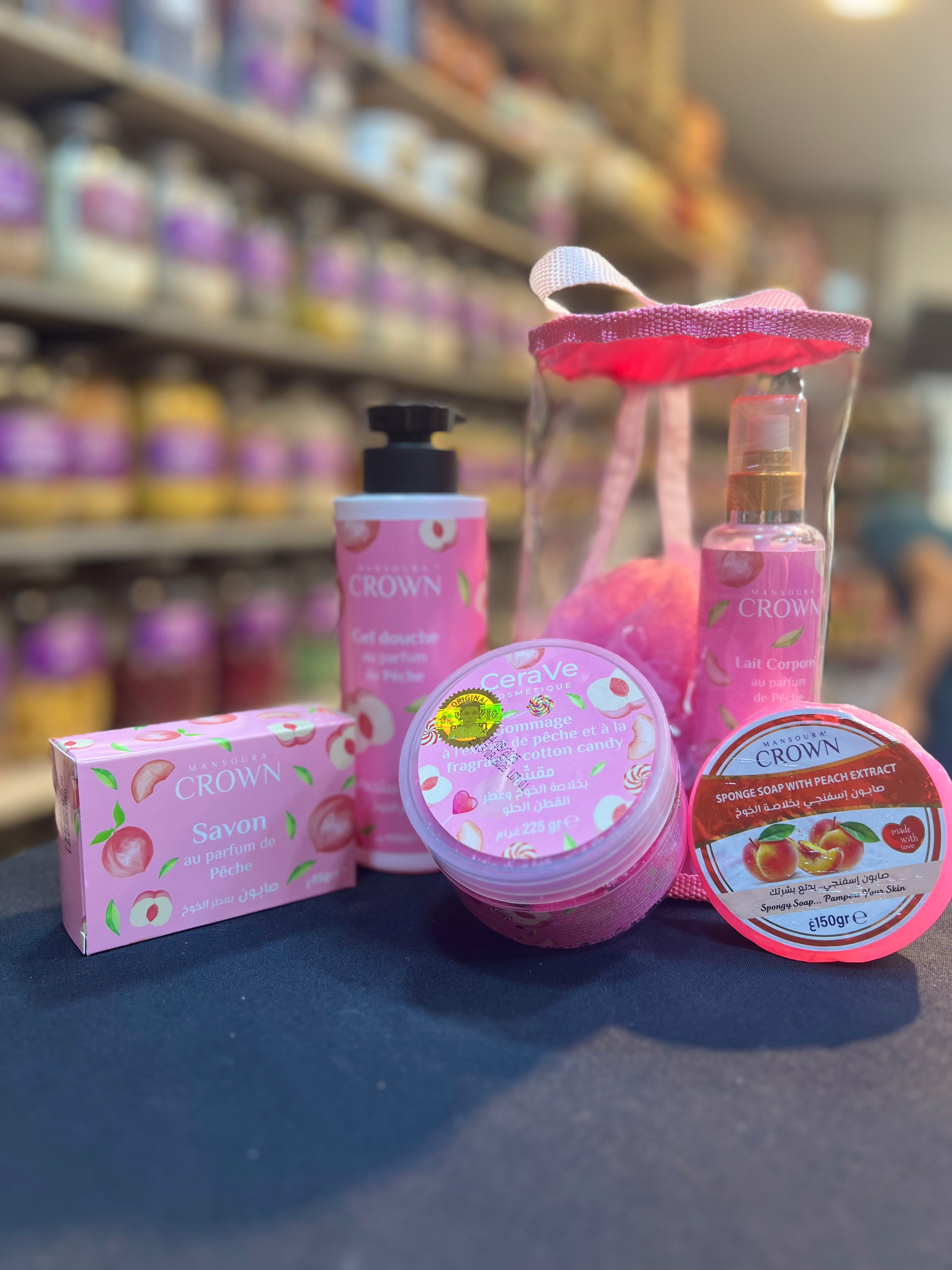 باك العناية بالشعر والجسم