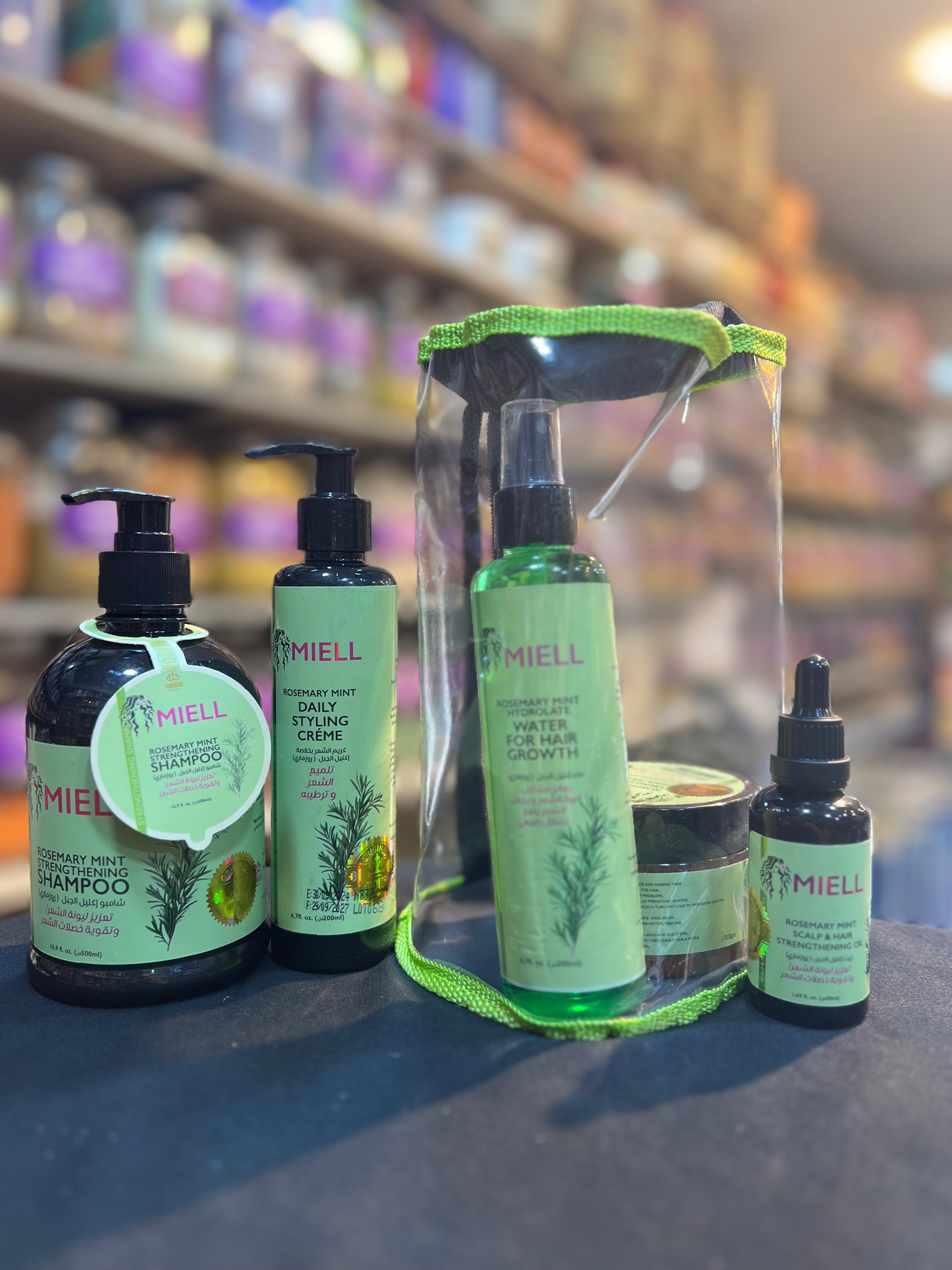 باك العناية بالشعر والجسم