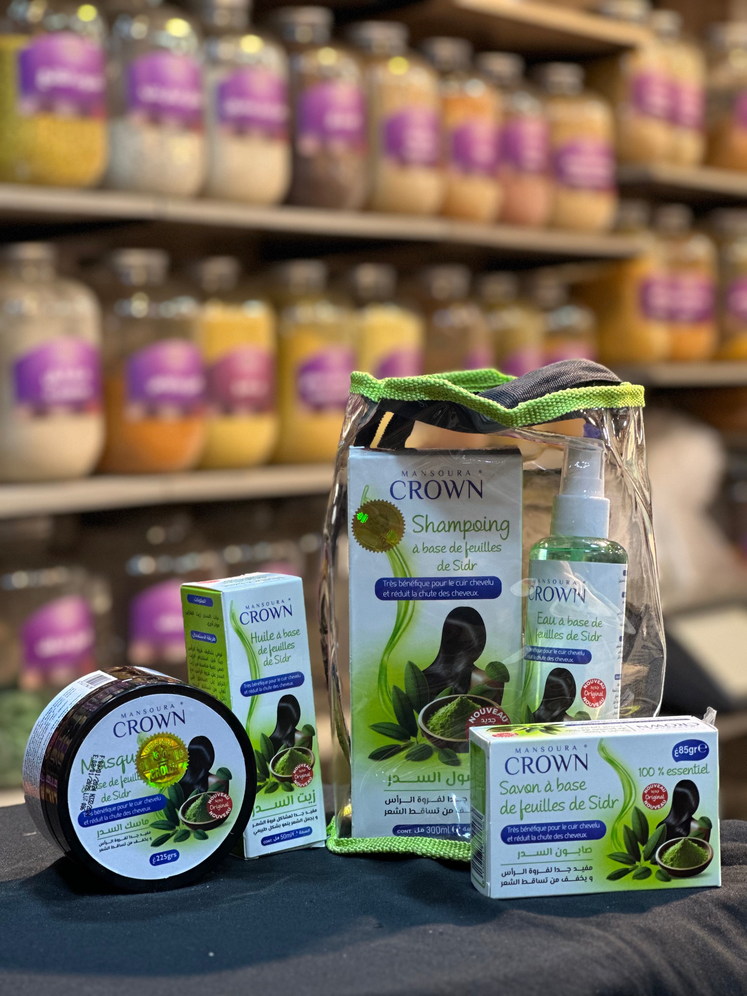 باك العناية بالشعر والجسم