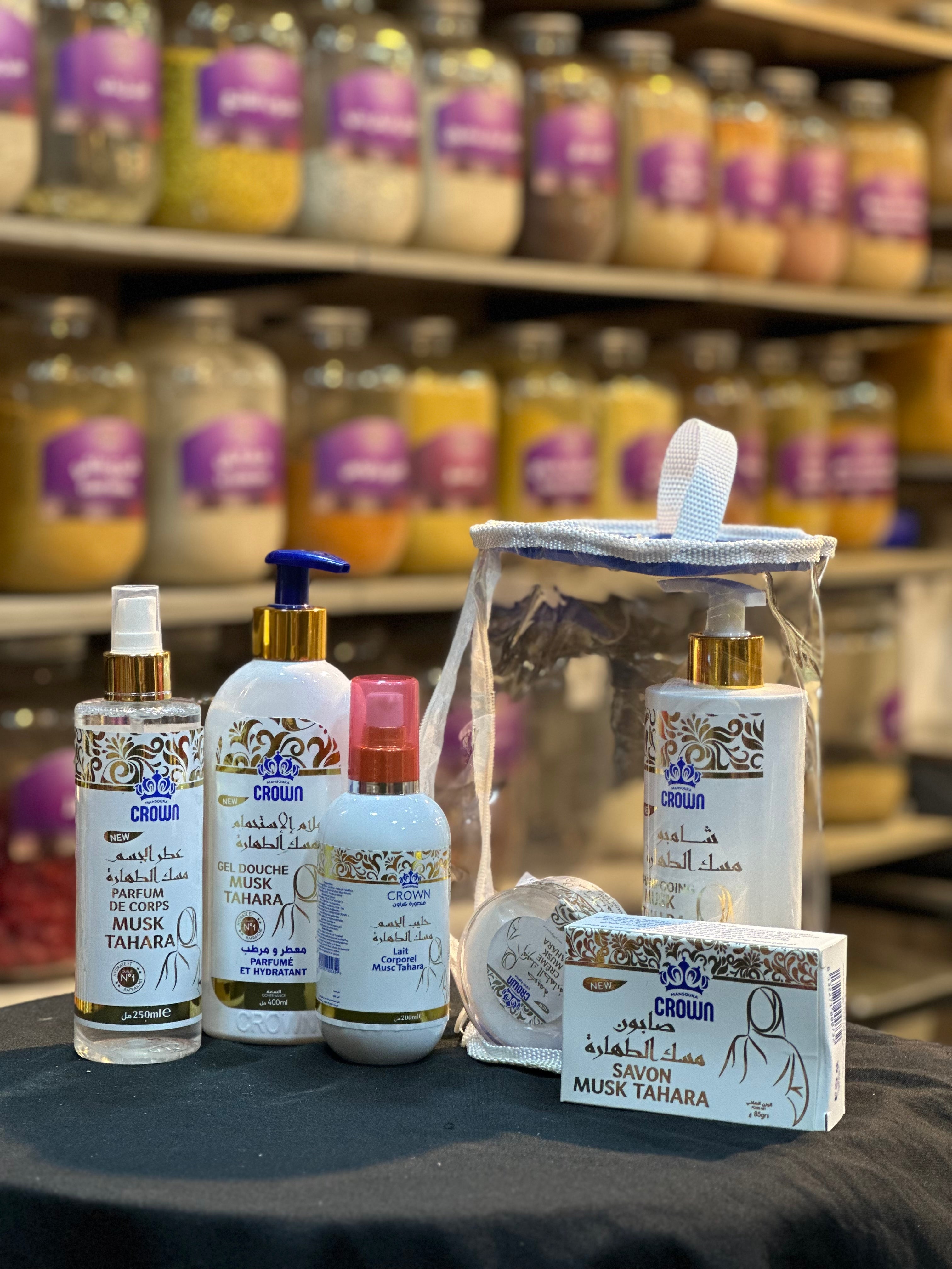 باك العناية بالشعر والجسم