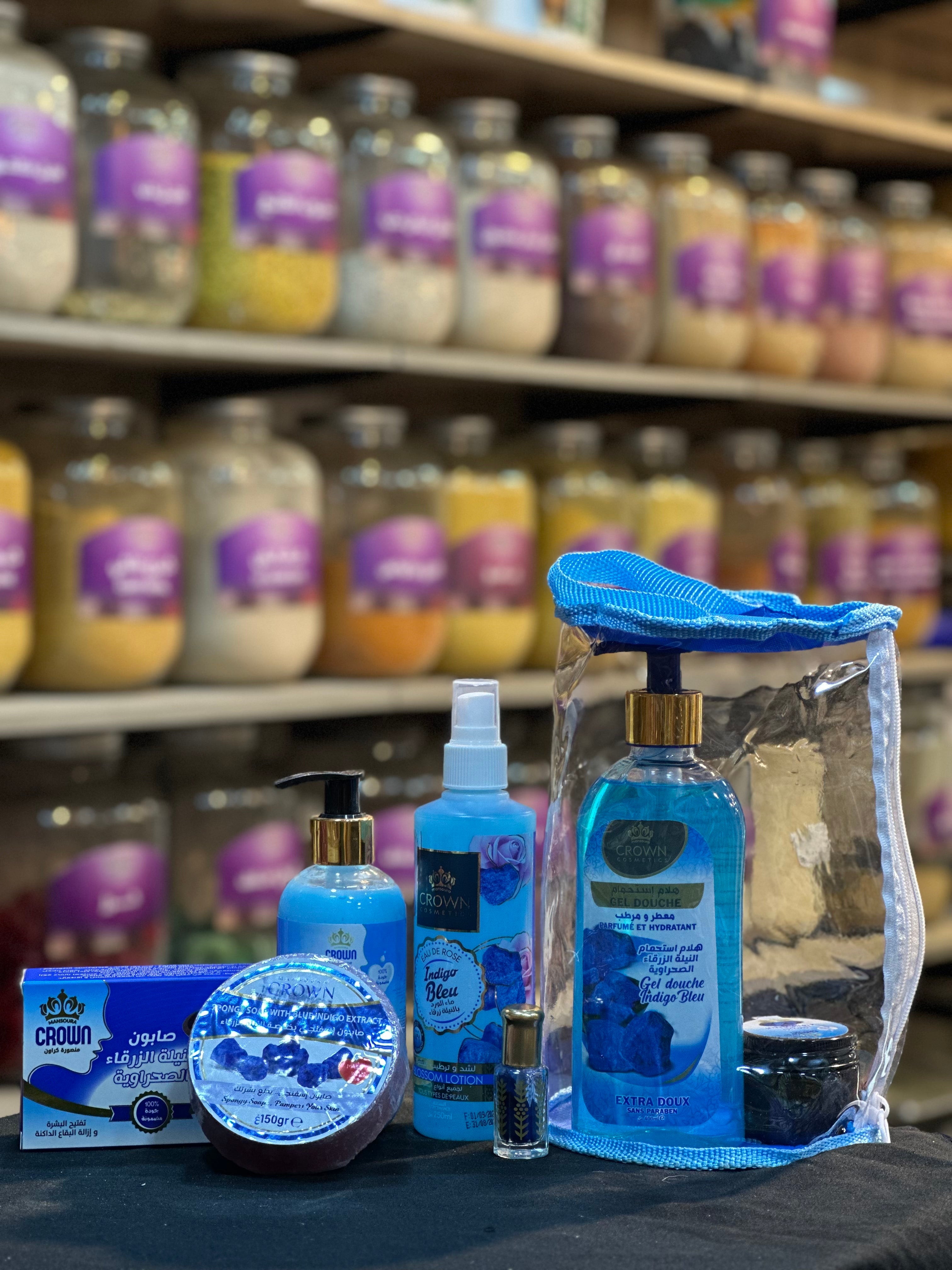 باك العناية بالشعر والجسم